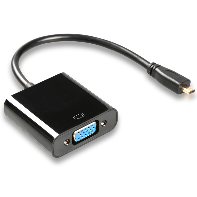 Hdmi Adapter Tablet - 마이크로 HDMI-VGA 커넥터 마이크로 HDMI-VGA 비디오