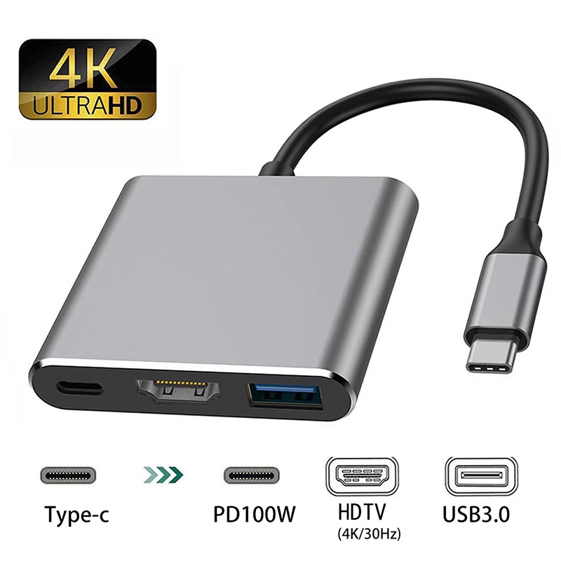 Hdmi Adapter Tablet - USB-C to HDMI 호환 3 in