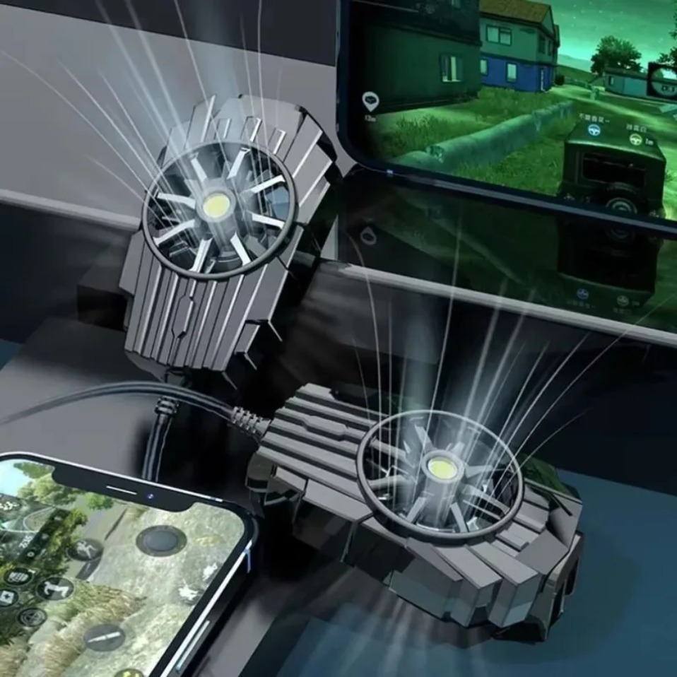 Android Tablet Gaming Accessories - 휴대용 백 클립 쿨링 미니 공랭식