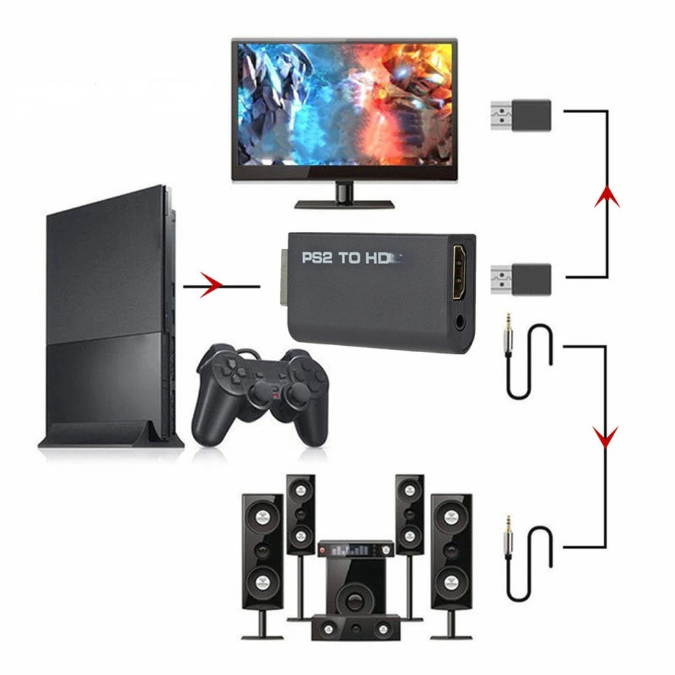 HDMI to Ps2 호환 컨버터 어댑터, 오디오 및  - Hdmi Adapter Tablet 리뷰 및 가격