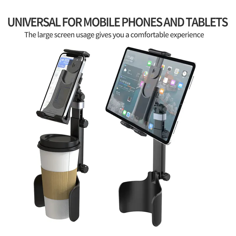 차량용 컵홀더 휴대폰 태블릿 거치대 확장기, 360도  - Tablet Accessories Must Have 리뷰 및 가격