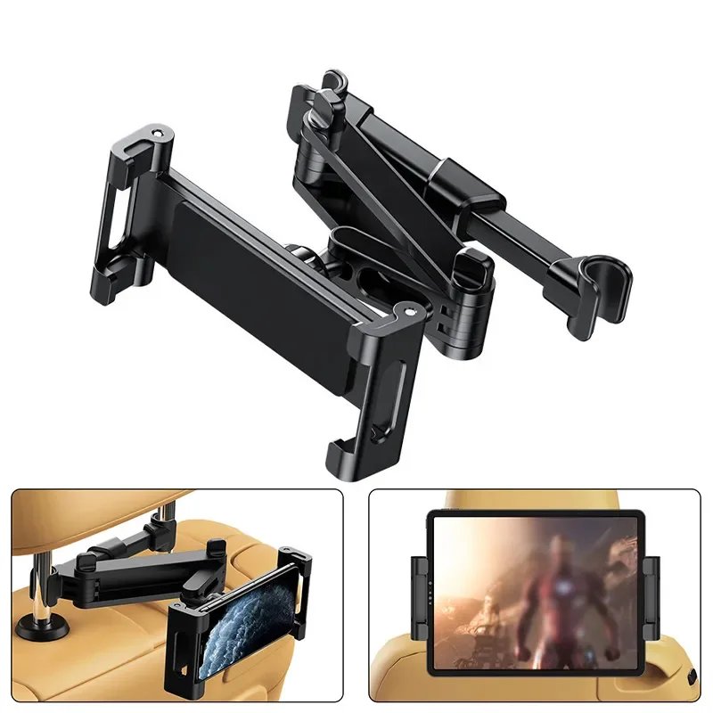 360도 회전 조절 가능한 자동차 머리 받침대 전화 태 - Car Accessories Tablet Holder 리뷰 및 가격