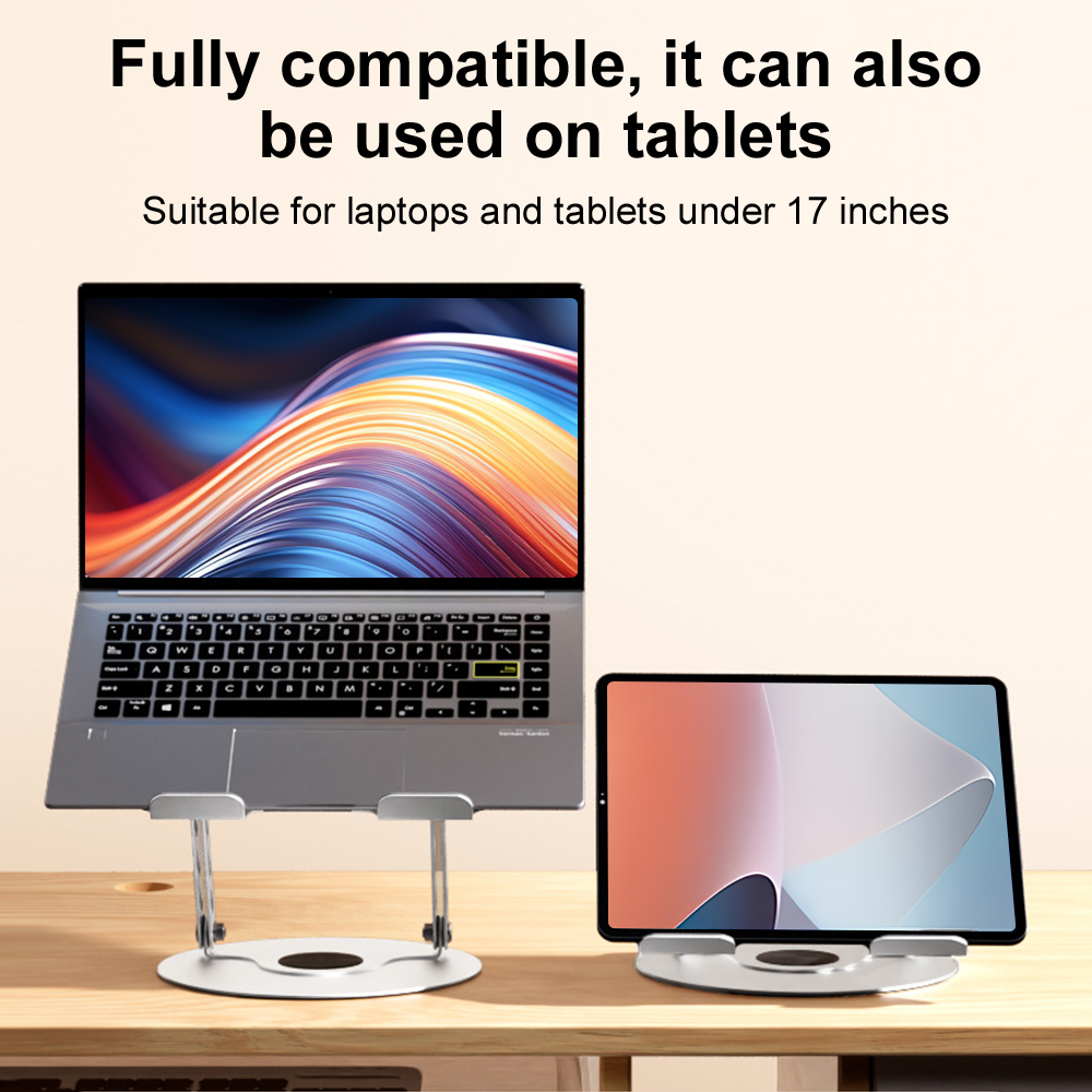 360 °   회전식 노트북 스탠드 조정 가능한 접이식 - Tablet Lap Desk 리뷰 및 가격