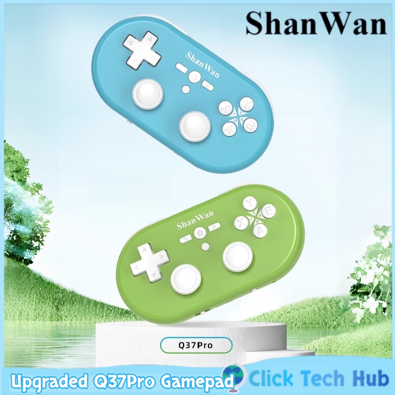 업그레이드된 샨완 Q37pro 미니 휴대용 게임 컨트롤 - Android Tablet Gaming Accessories 리뷰 및 가격