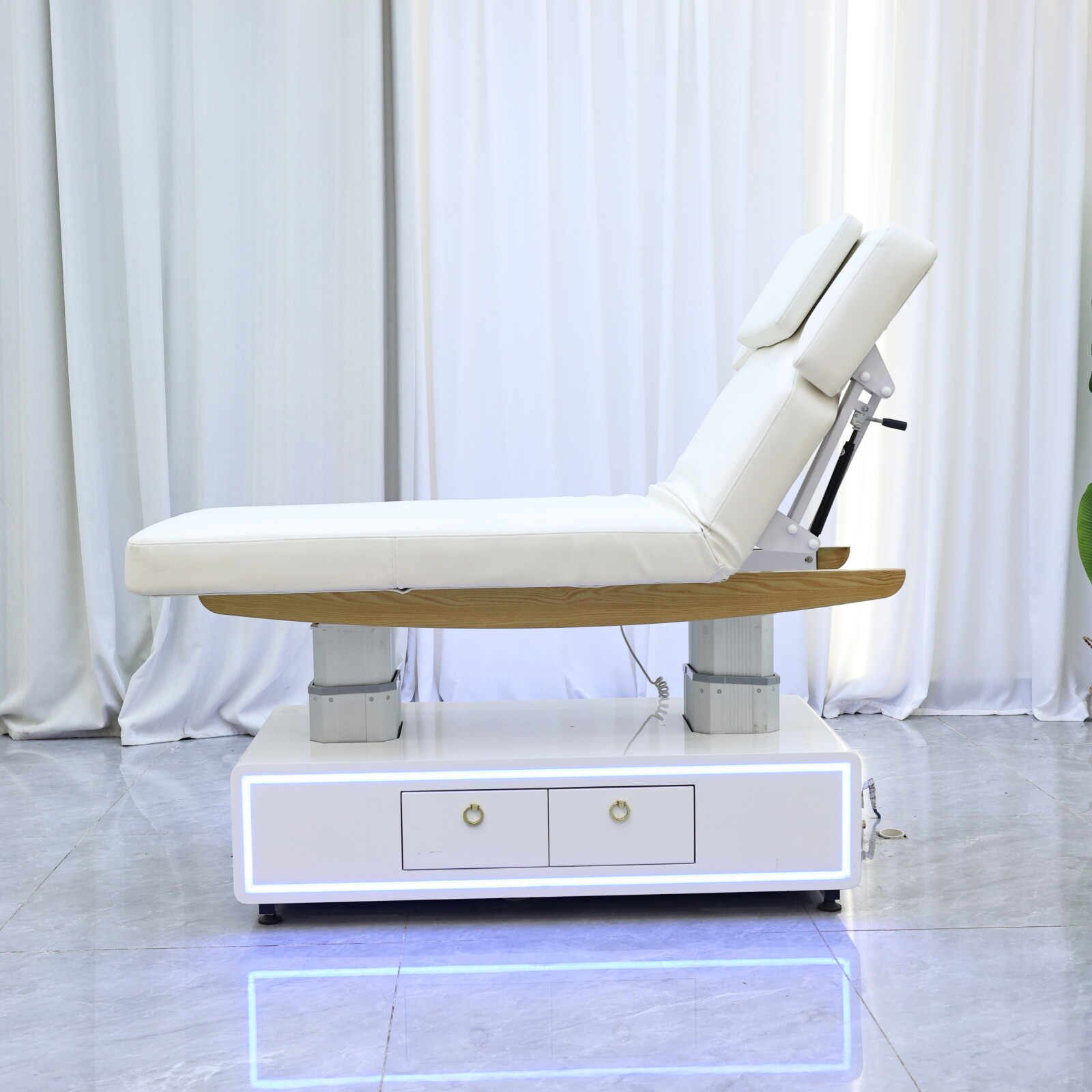 전동 리프팅, 화이트 뷰티 케어 베드, 페이셜 하이드로 - Massage Table Accessories Uk 리뷰 및 가격