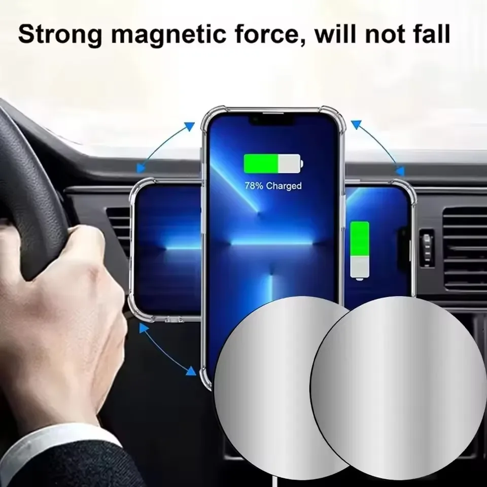 1-5PCS 8CM 휴대 전화 태블릿 용 자기 금속 플 - Car Accessories Tablet Holder 리뷰 및 가격