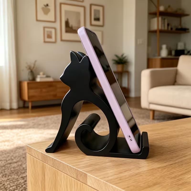 3D 프린팅 귀여운 고양이/강아지 모양 휴대폰 거치대  - Tablet Accessories 3D Print 리뷰 및 가격
