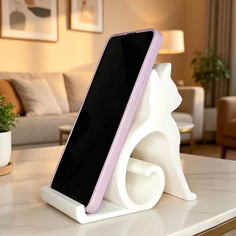 3D 프린팅 귀여운 고양이/강아지 모양 휴대폰 거치대  - Tablet Accessories 3D Print 리뷰 및 가격