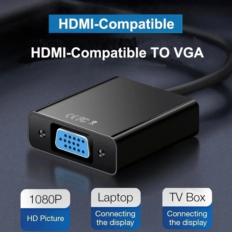 HD 1080P HDMI-VGA 케이블 컨버터 (오디오 - Hdmi Adapter Tablet 리뷰 및 가격