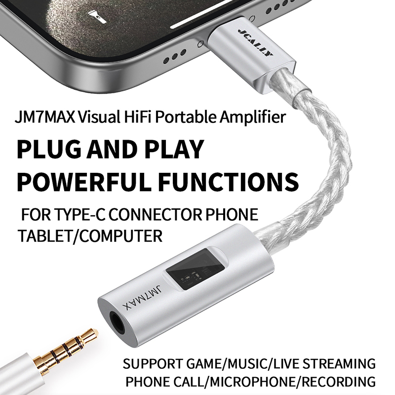 JCALLY JM7MAX Type-C 휴대용 DAC 및 - Android Tablet Gaming Accessories 리뷰 및 가격