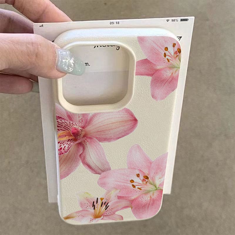 핑크 릴리 리치 텍스처 폰 케이스 삼성 갤럭시 S25  - Samsung Galaxy S25 리뷰 및 가격
