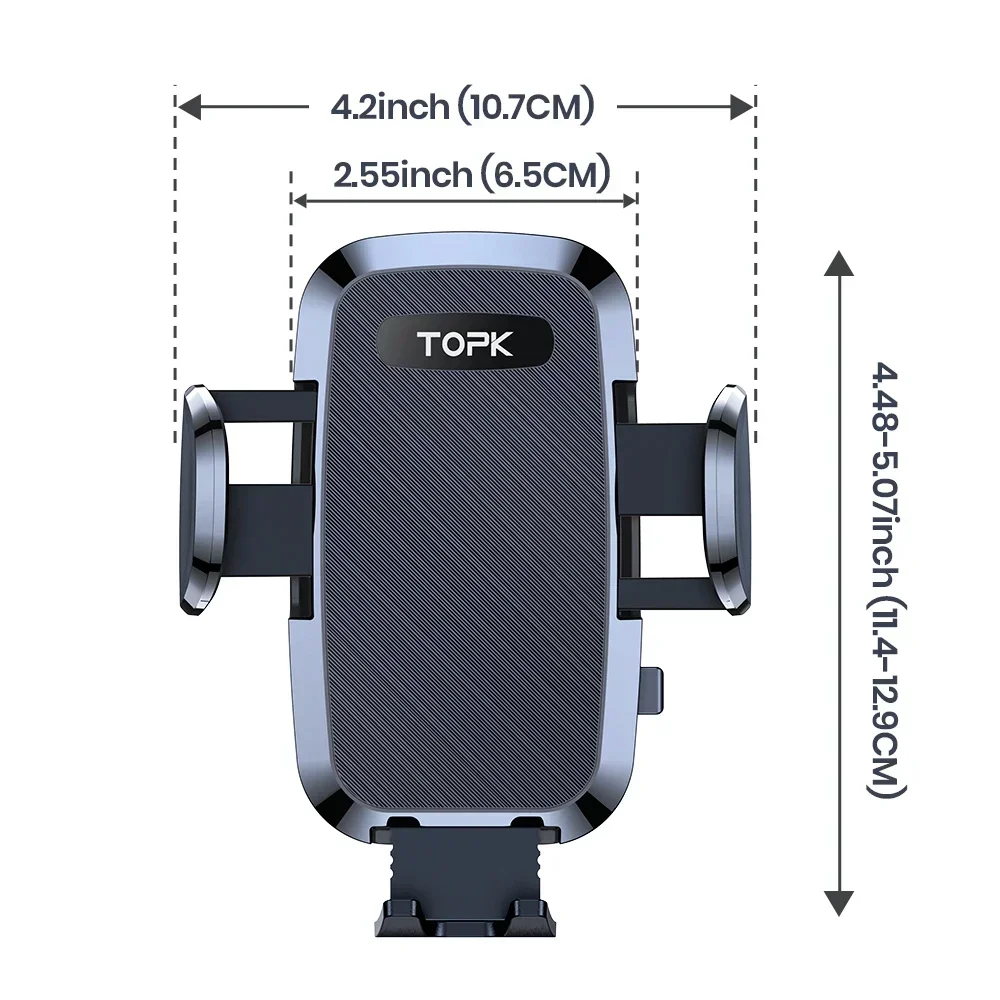 TOPK D36T 중력식 차량용 휴대폰 거치대 에어벤트 - Car Accessories Tablet Holder 리뷰 및 가격